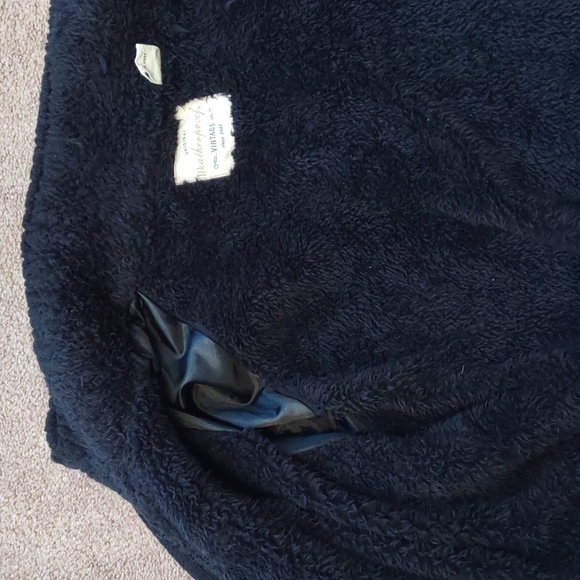 Weatherproof Vintage Black full zip lined sweater - Picture 4 of 4